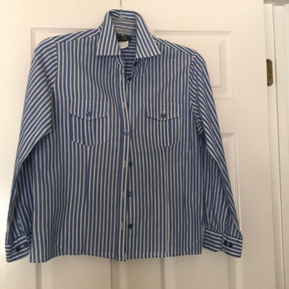 Striped blouse by Southern Lady, size 12